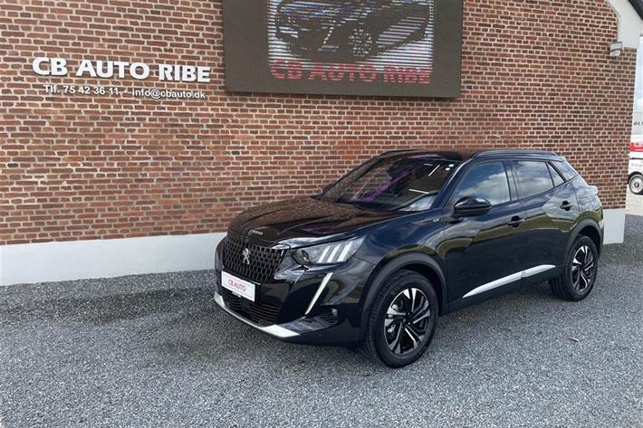 Sort Peugeot 2008 fra 2021