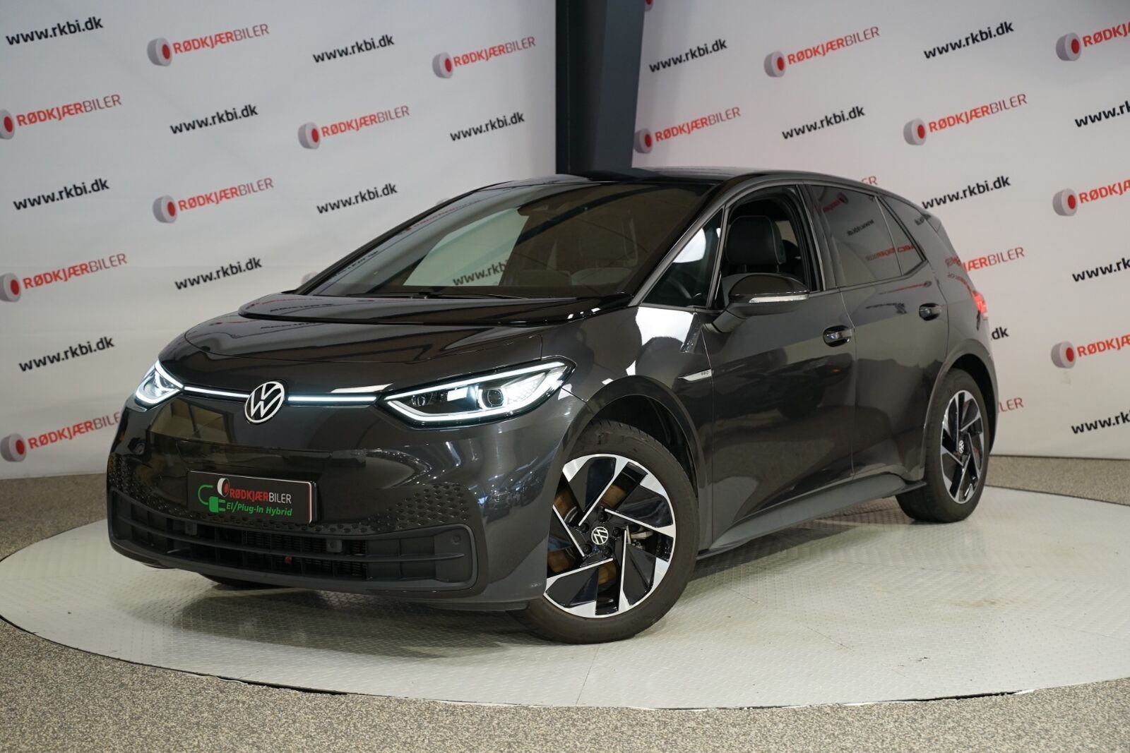 Grå VW ID.3 fra 2021