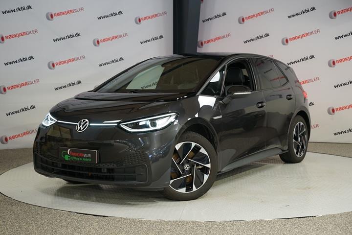 Grå VW ID.3 fra 2021