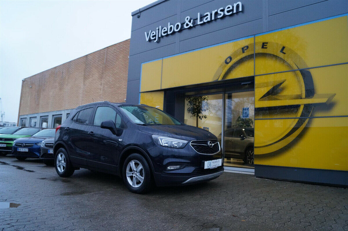Grå Opel Mokka X fra 2019