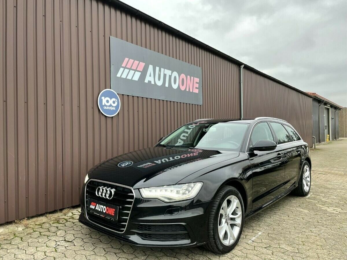 Grå Audi A6 fra 2014