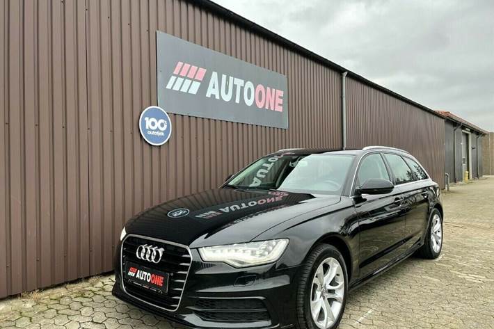 Grå Audi A6 fra 2014