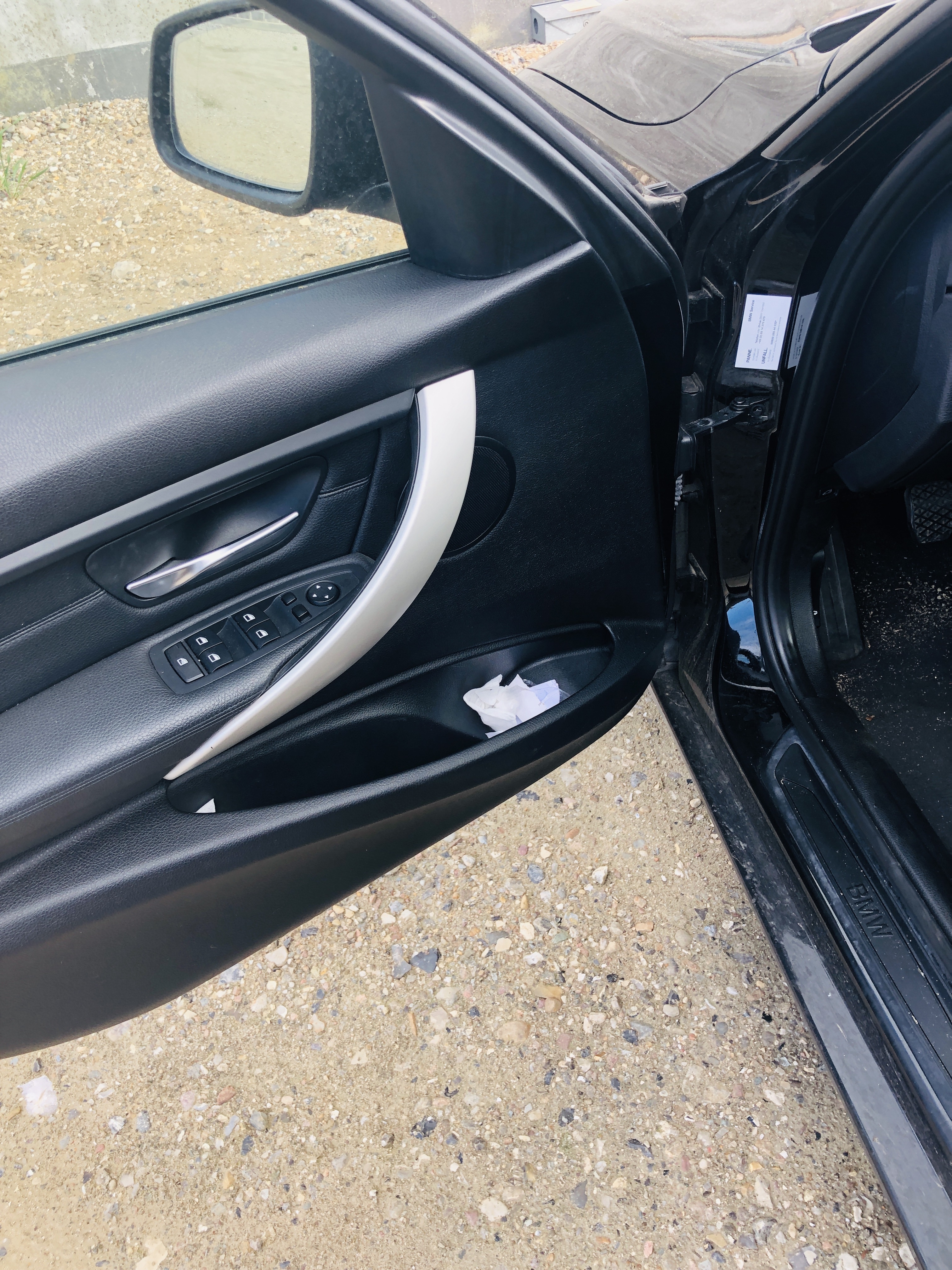 Sort BMW 320td fra 2013
