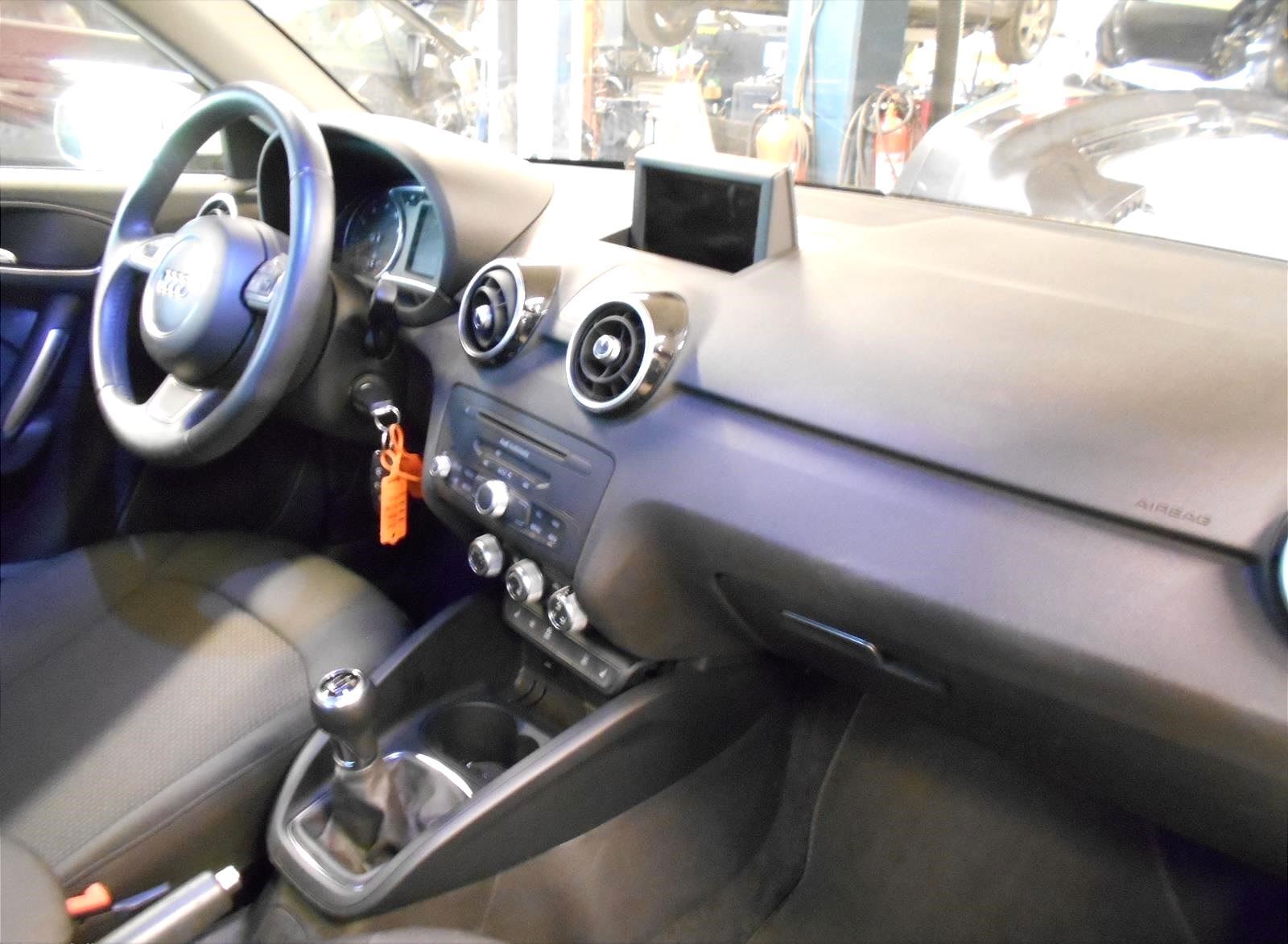 Hvid Audi A1 Sportback fra 2014