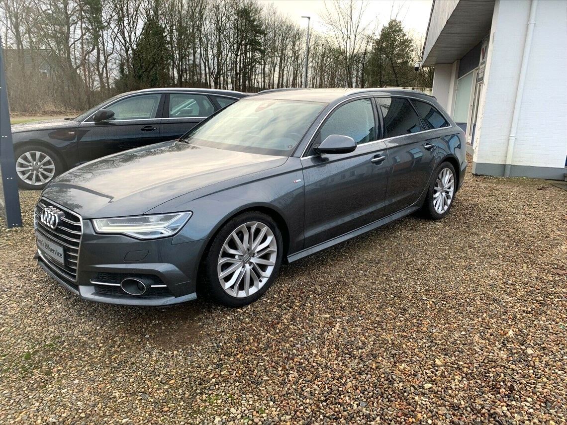 Grå Audi A 6 fra 2015