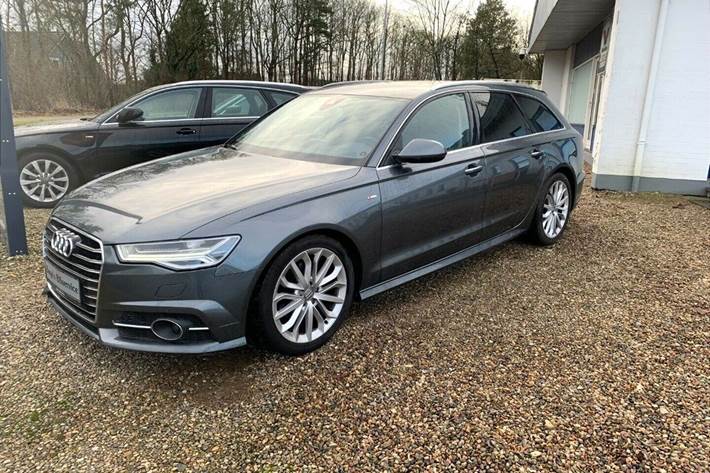 Grå Audi A 6 fra 2015