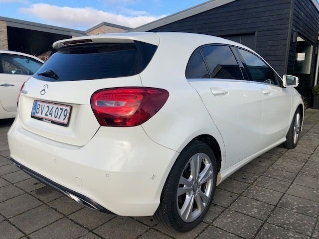 Hvid Mercedes A200 d fra 2016