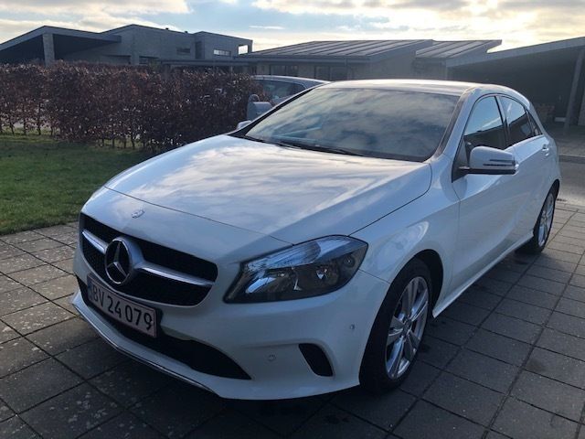 Hvid Mercedes A200 d fra 2016