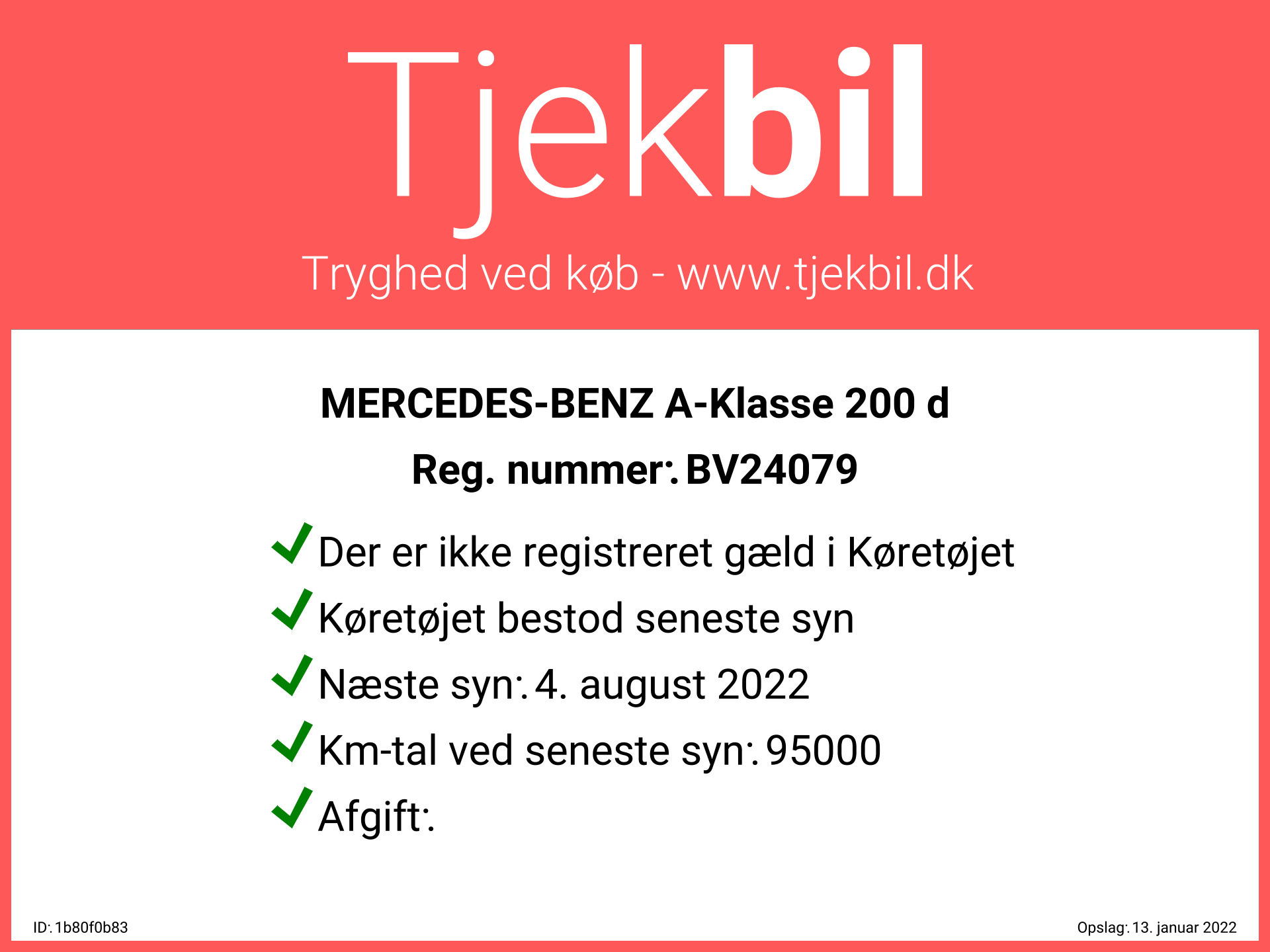 Hvid Mercedes A200 d fra 2016