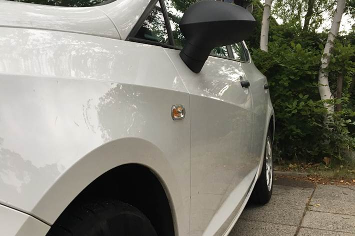 Hvid Seat Ibiza fra 2011