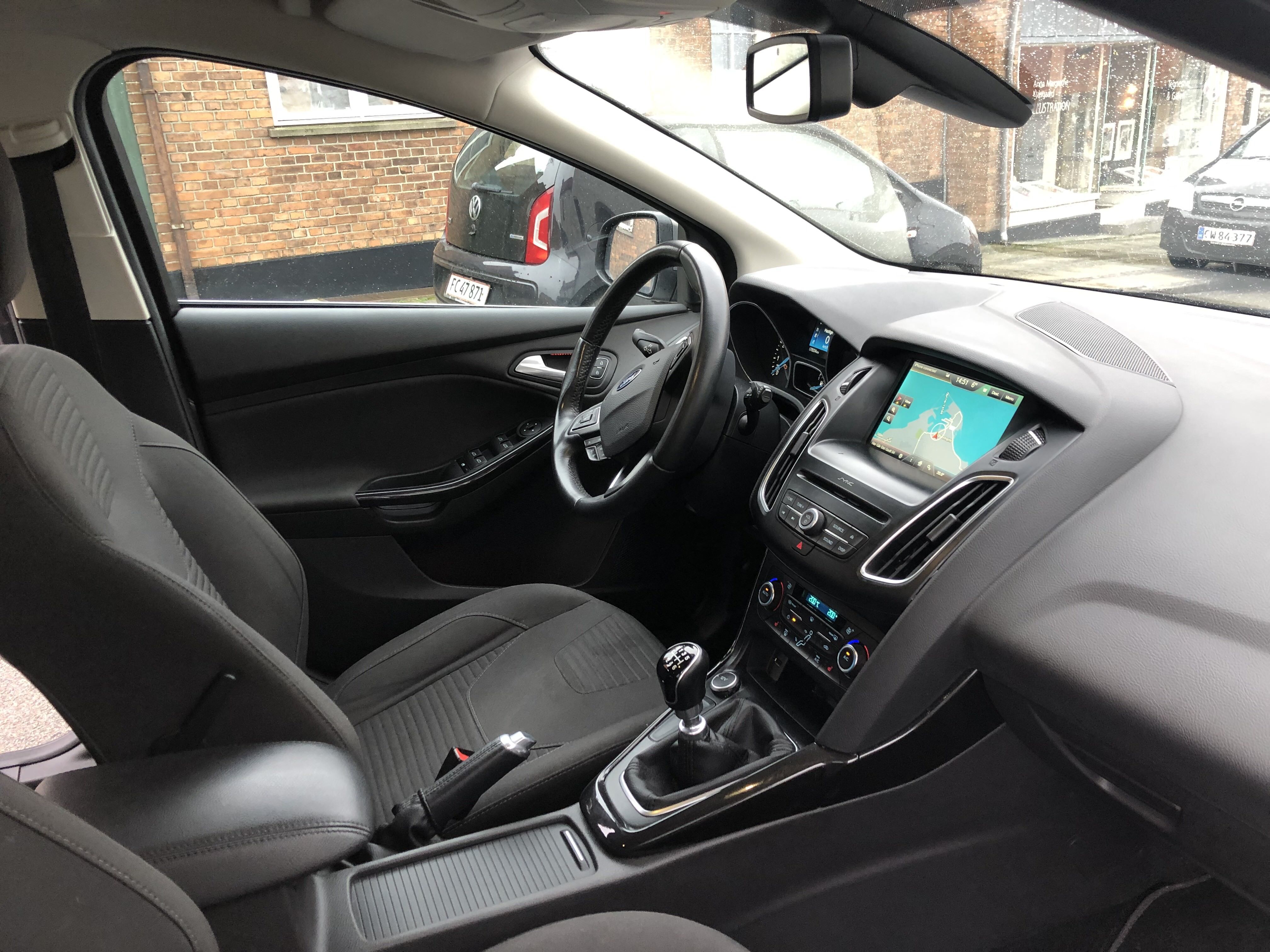 Brun Ford Focus fra 2017