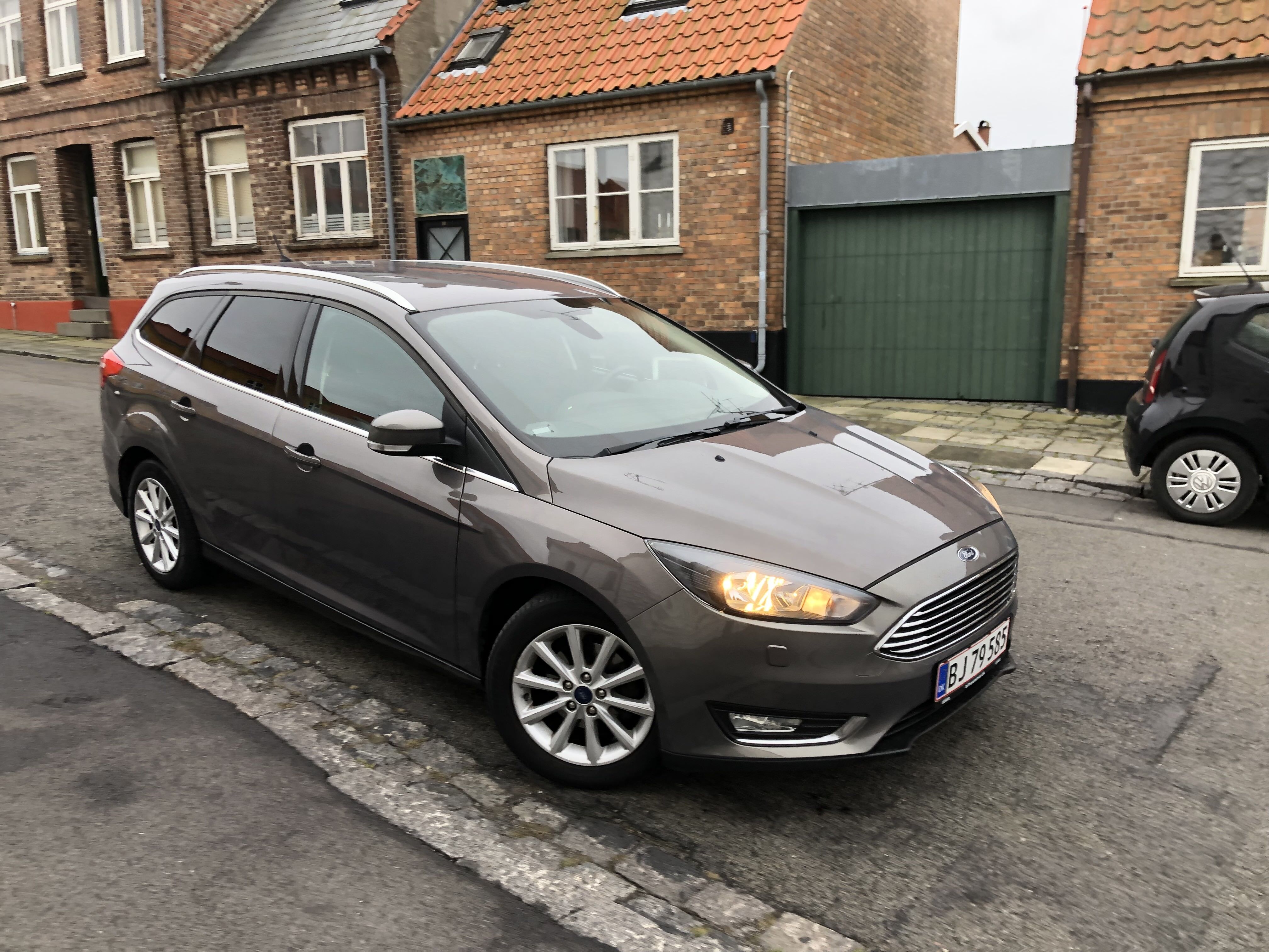 Brun Ford Focus fra 2017