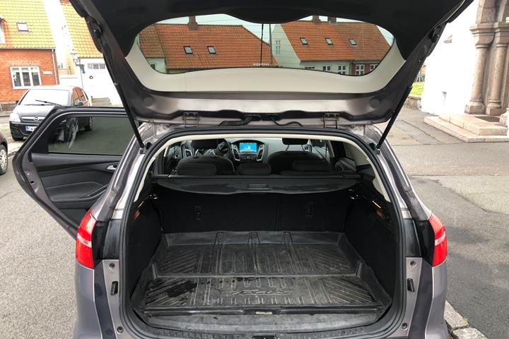 Brun Ford Focus fra 2017