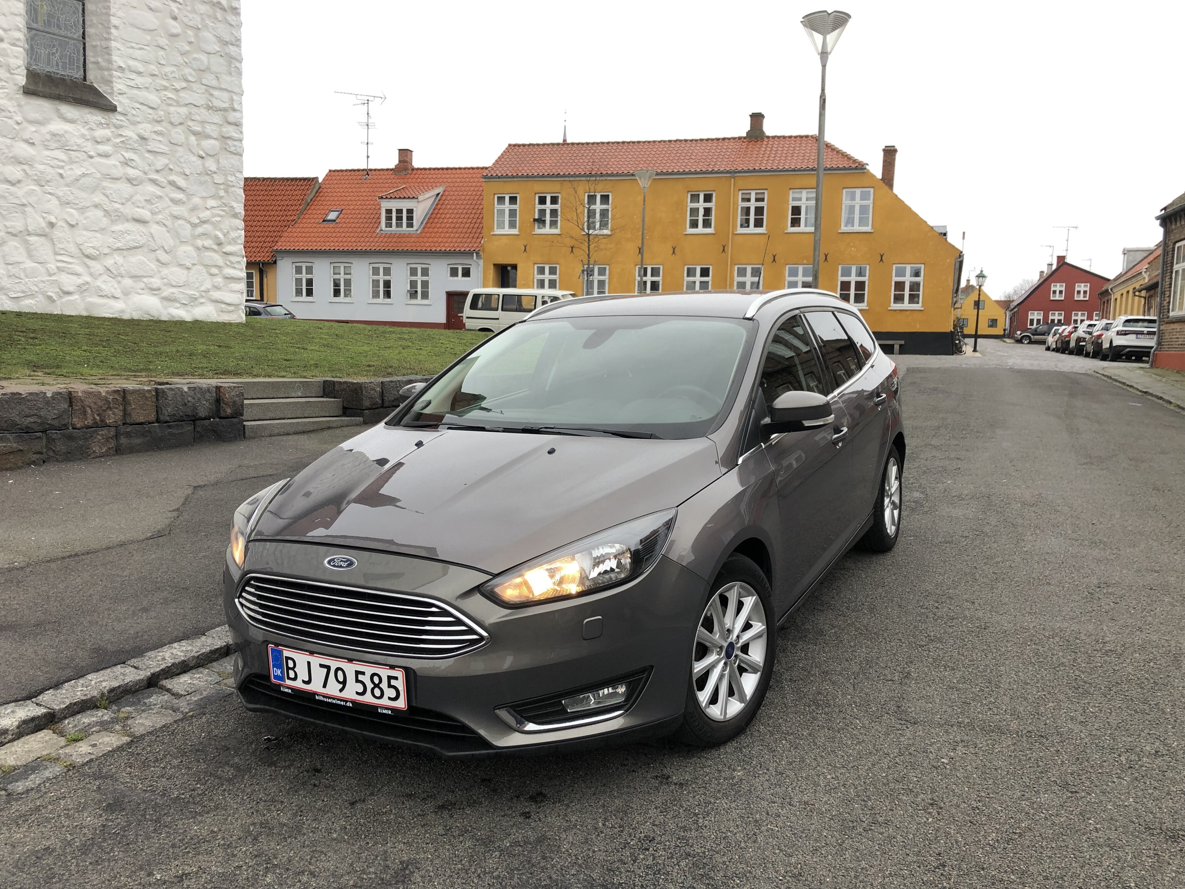 Brun Ford Focus fra 2017