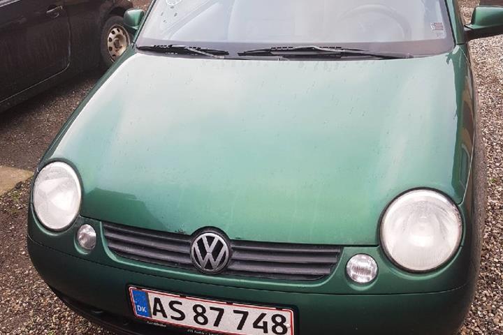 Grøn VW Lupo fra 2001