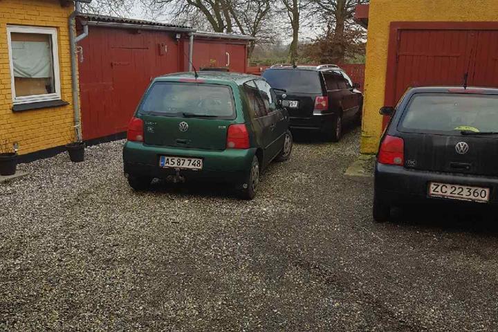 Grøn VW Lupo fra 2001