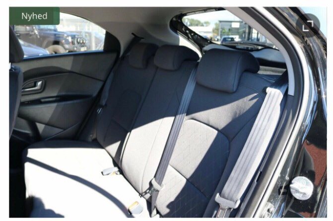 Sort Kia Rio fra 2017