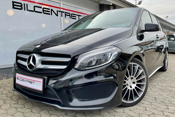Sort Mercedes B180 fra 2016