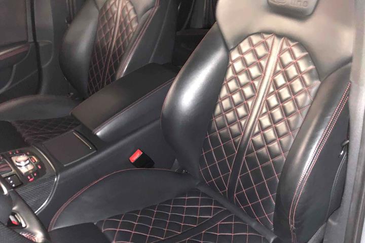 Grå Audi A6 fra 2016