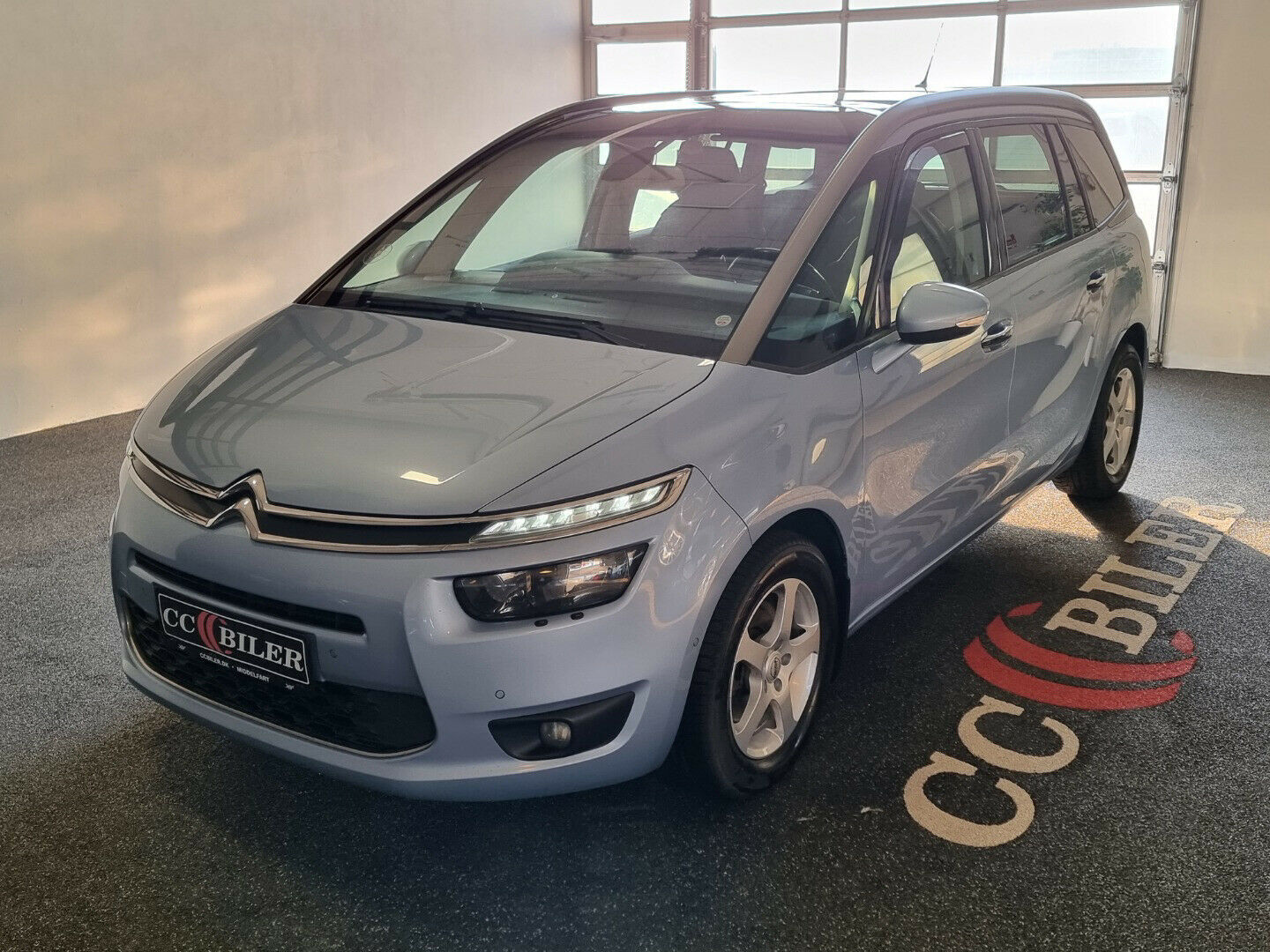 Blå Citroën Grand C4 Picasso fra 2014