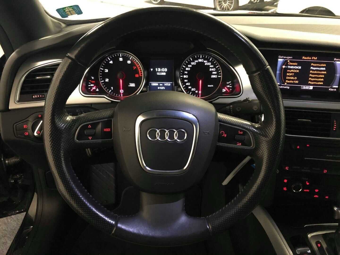 Sort Audi A5 fra 2010