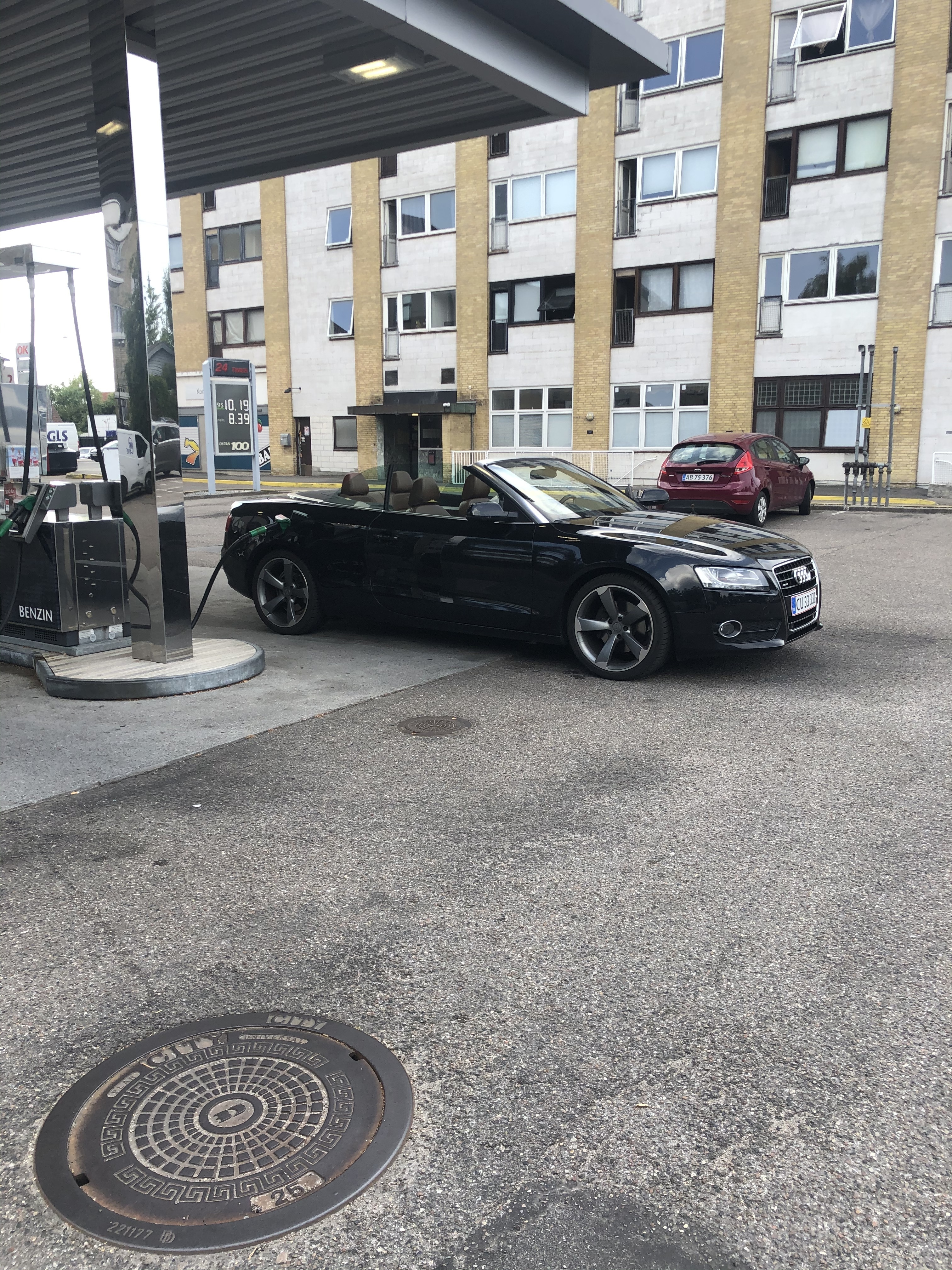 Sort Audi A5 fra 2010