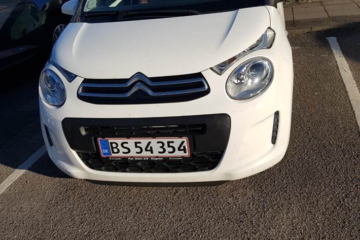 Hvid Citroën C1 fra 2017