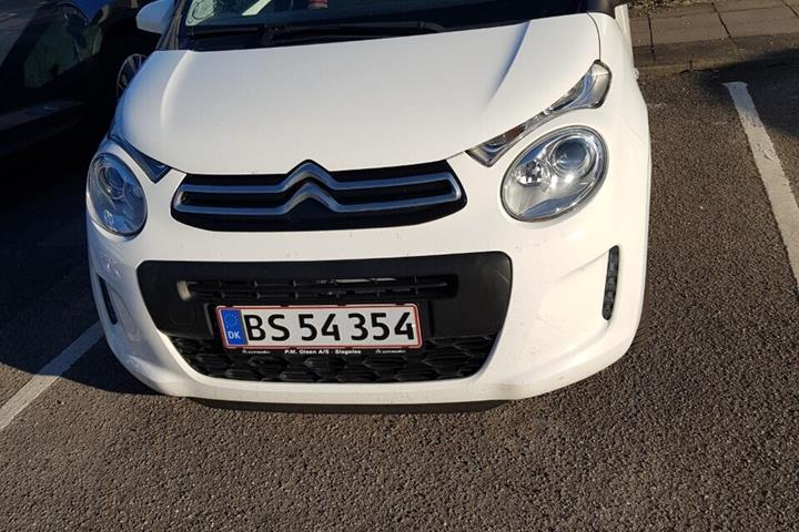 Hvid Citroën C1 fra 2017