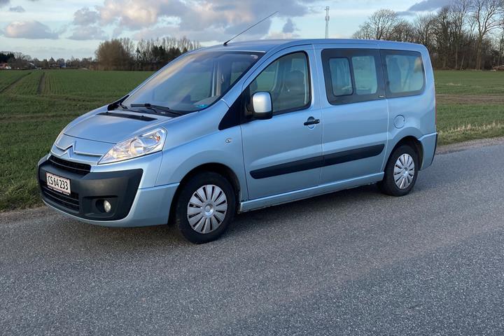 Blå Citroën Jumpy fra 2007