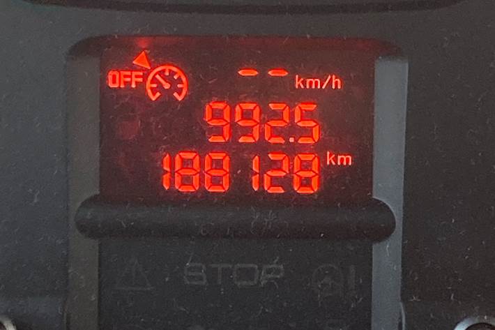 Blå Citroën Jumpy fra 2007