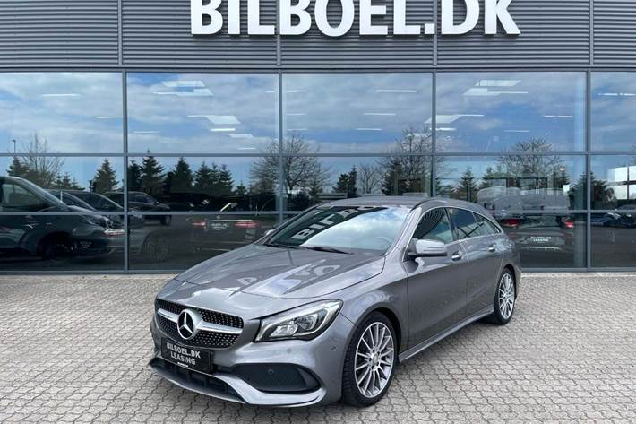 Grå Mercedes CLA200 d fra 2016