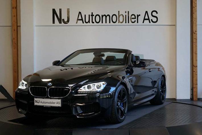 Grå BMW M6 fra 2012