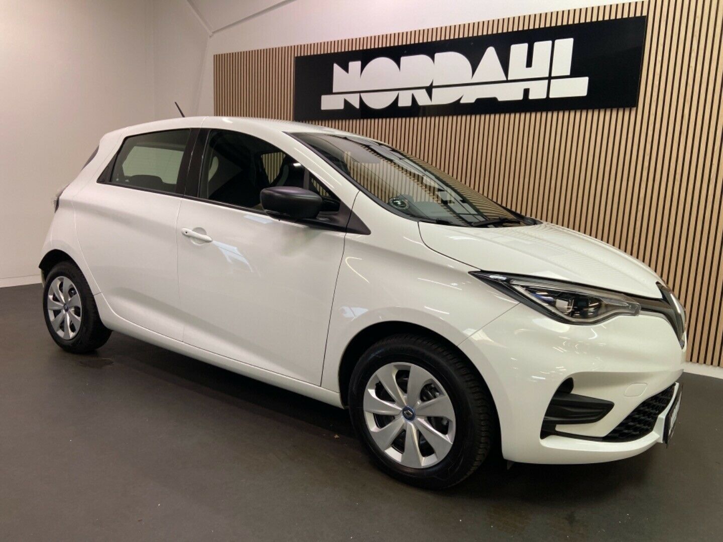Hvid Renault Zoe fra 2020