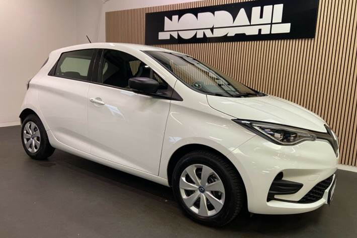 Hvid Renault Zoe fra 2020