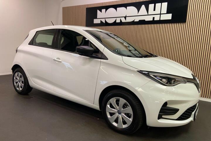 Hvid Renault Zoe fra 2020