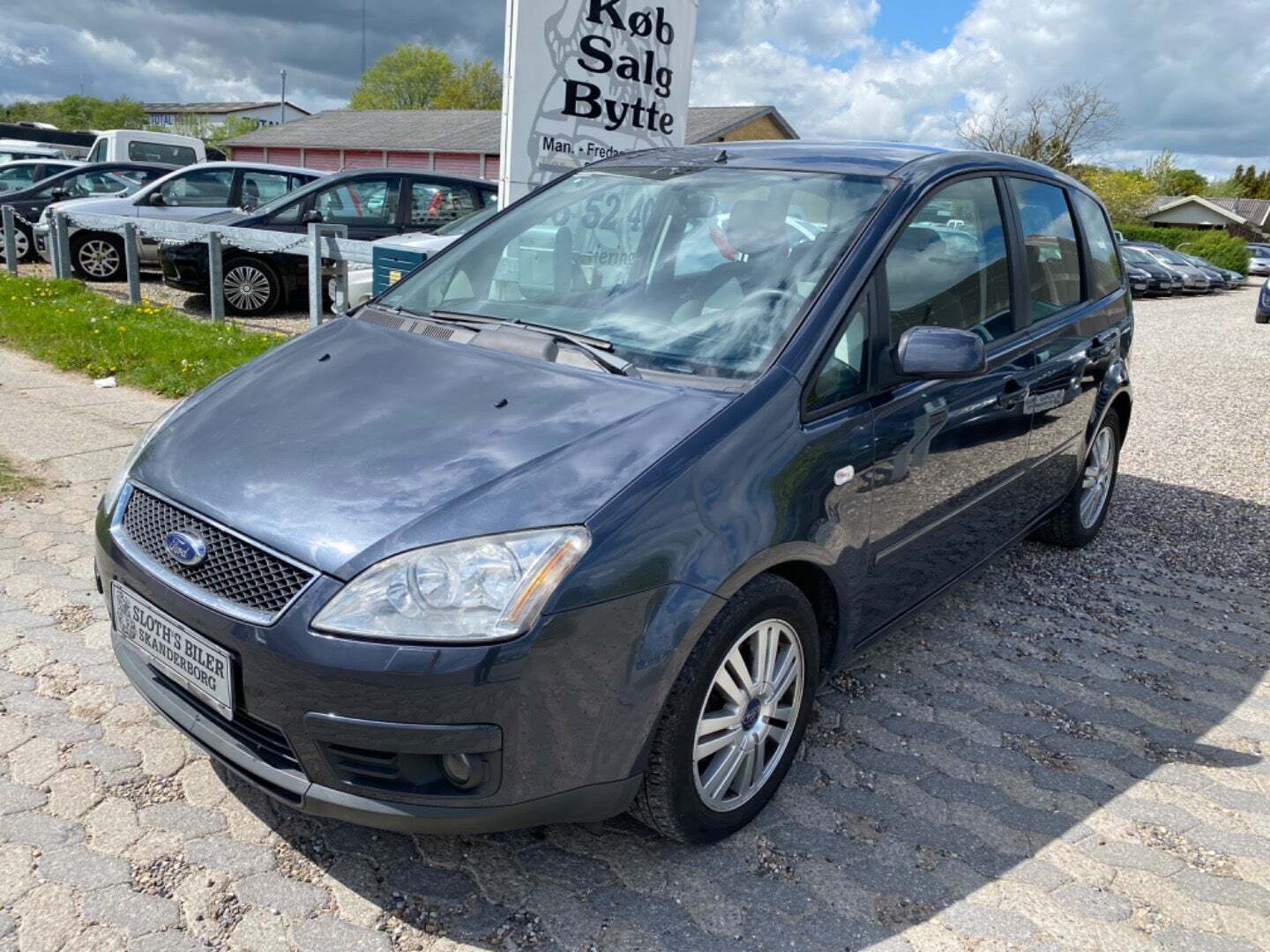 Grå Ford Focus C-MAX fra 2007