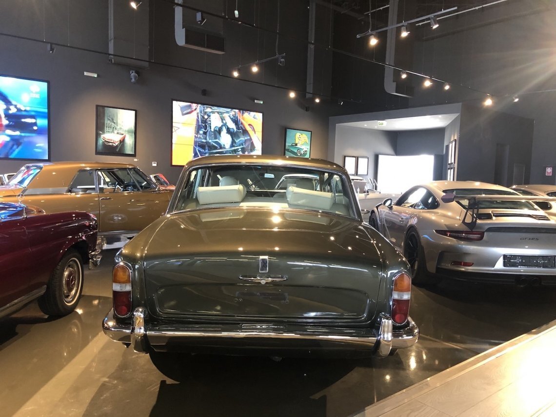 Grøn Rolls Royce Anden fra 1976