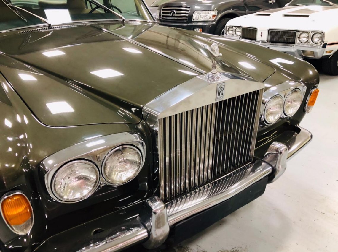 Grøn Rolls Royce Anden fra 1976