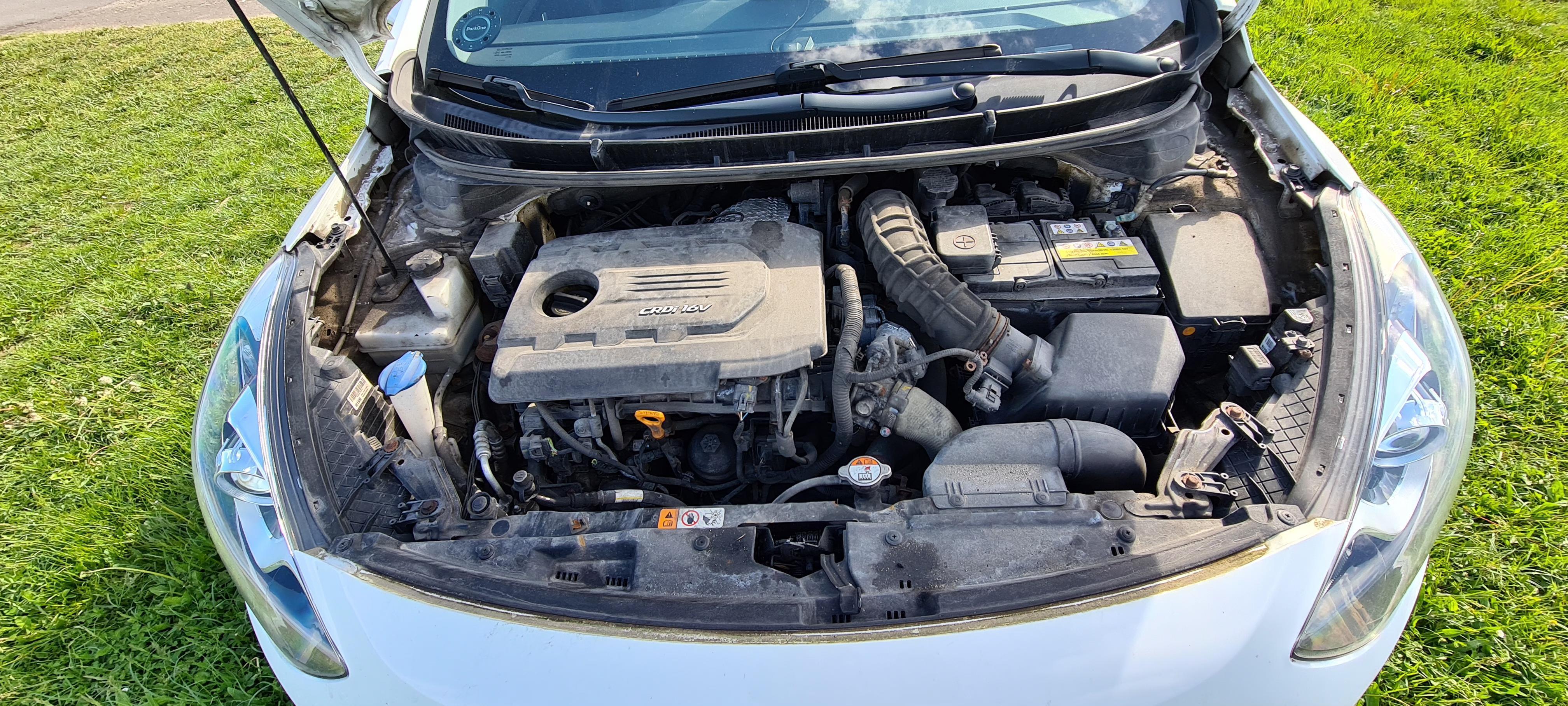 Hvid Hyundai i30 fra 2015