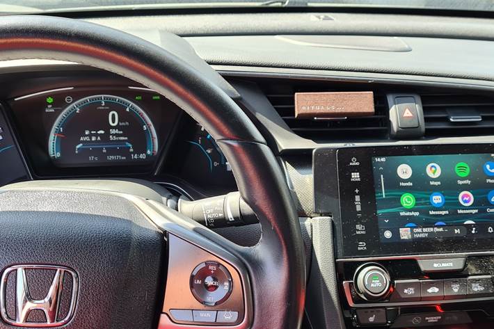 Grå Honda Civic fra 2018