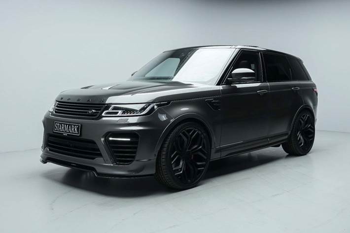Grå Land Rover Range Rover sport fra 2020