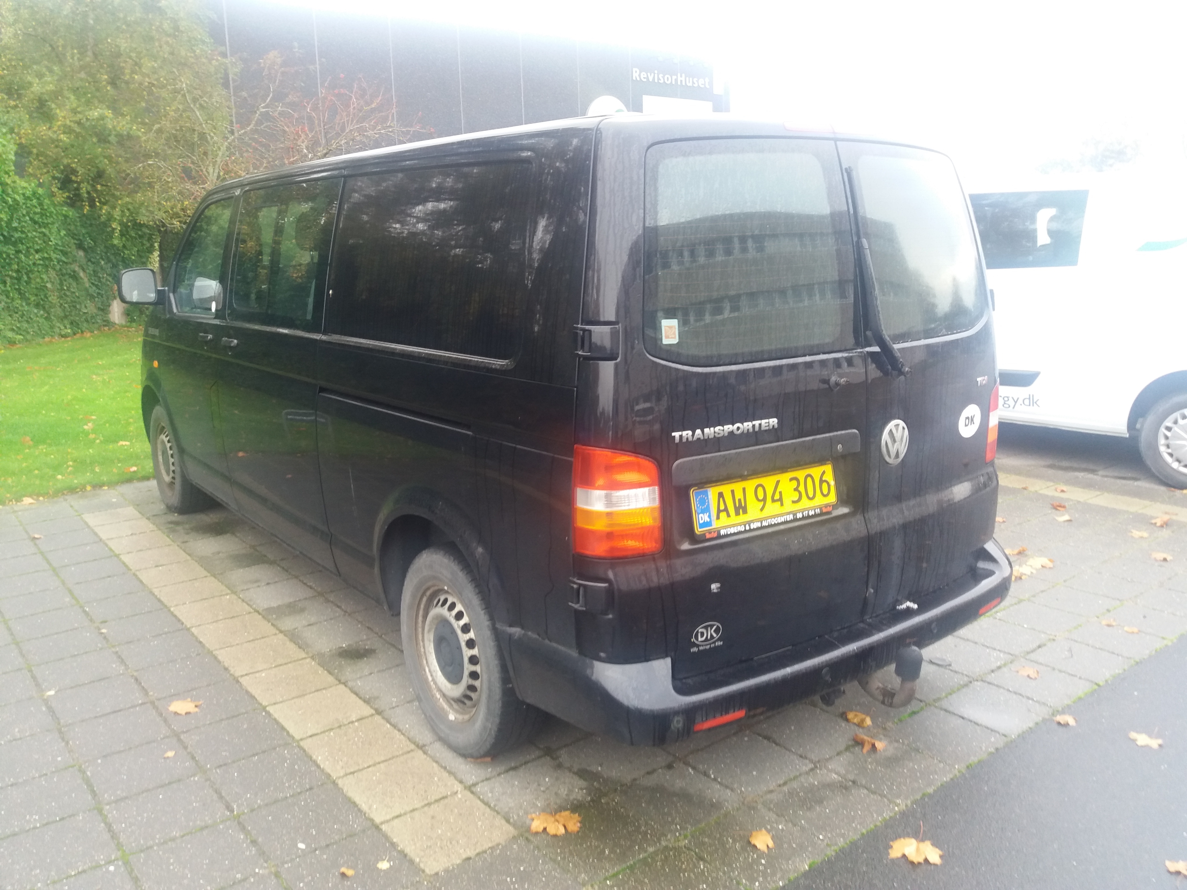 Sort VW Transporter fra 2007
