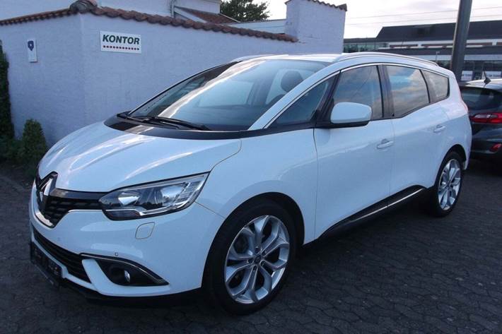 Hvid Renault Grand Scenic IV fra 2018