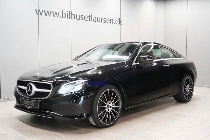 Sort Mercedes E400 d fra 2019