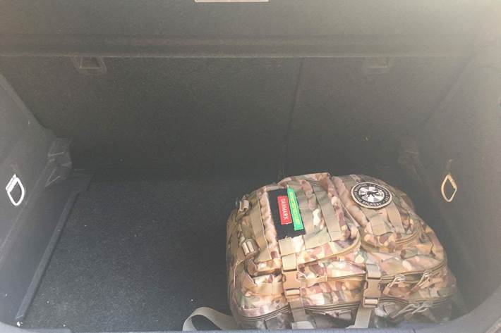 Hvid Opel Corsa fra 2008