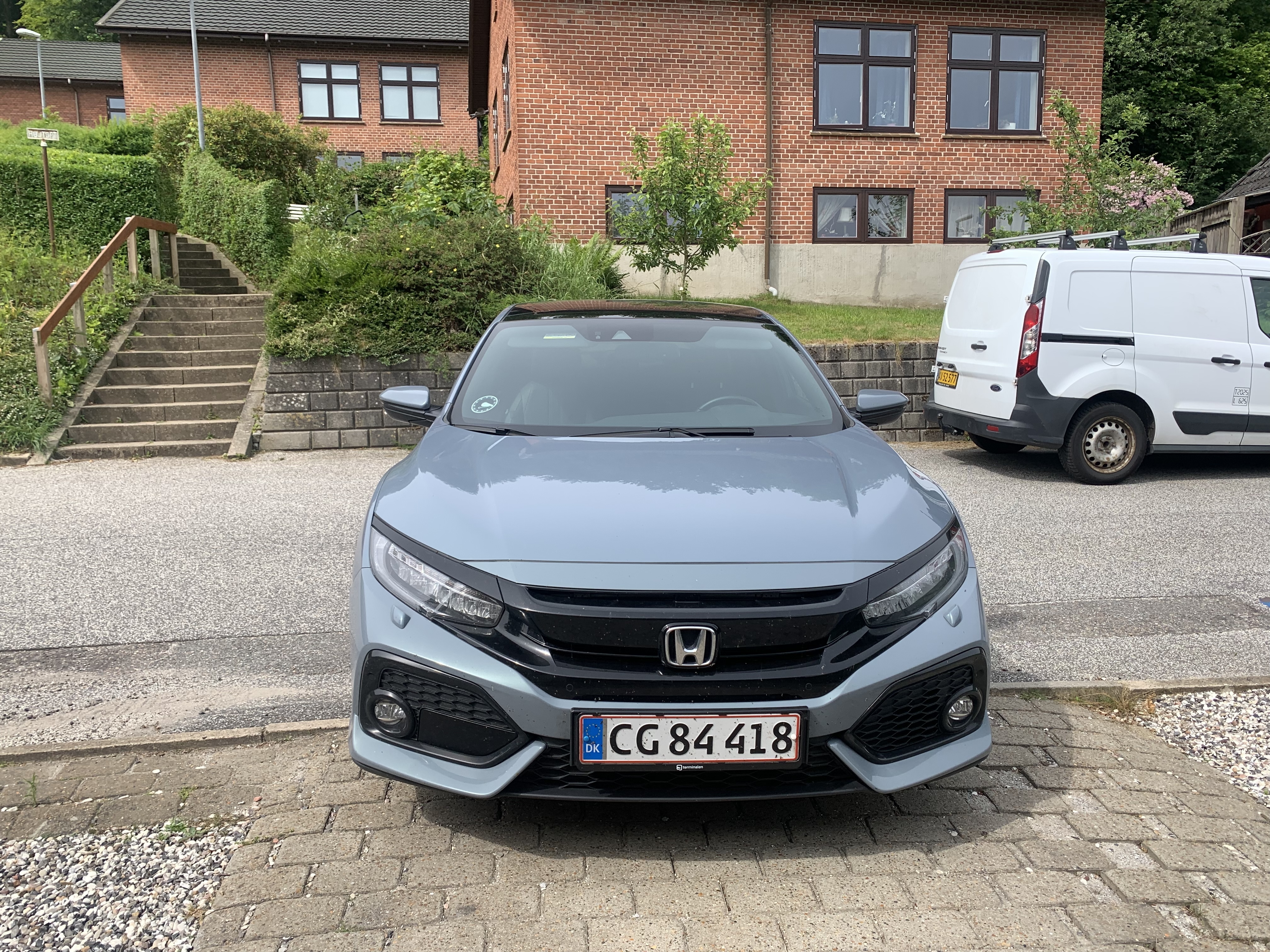 Grå Honda Civic fra 2018