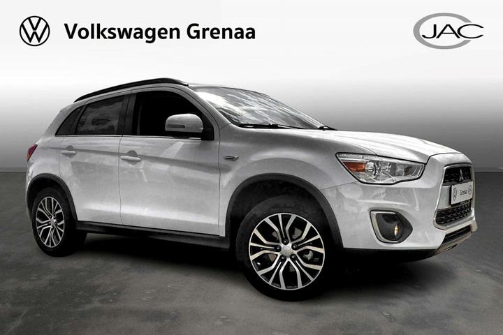 Hvid Mitsubishi ASX fra 2015