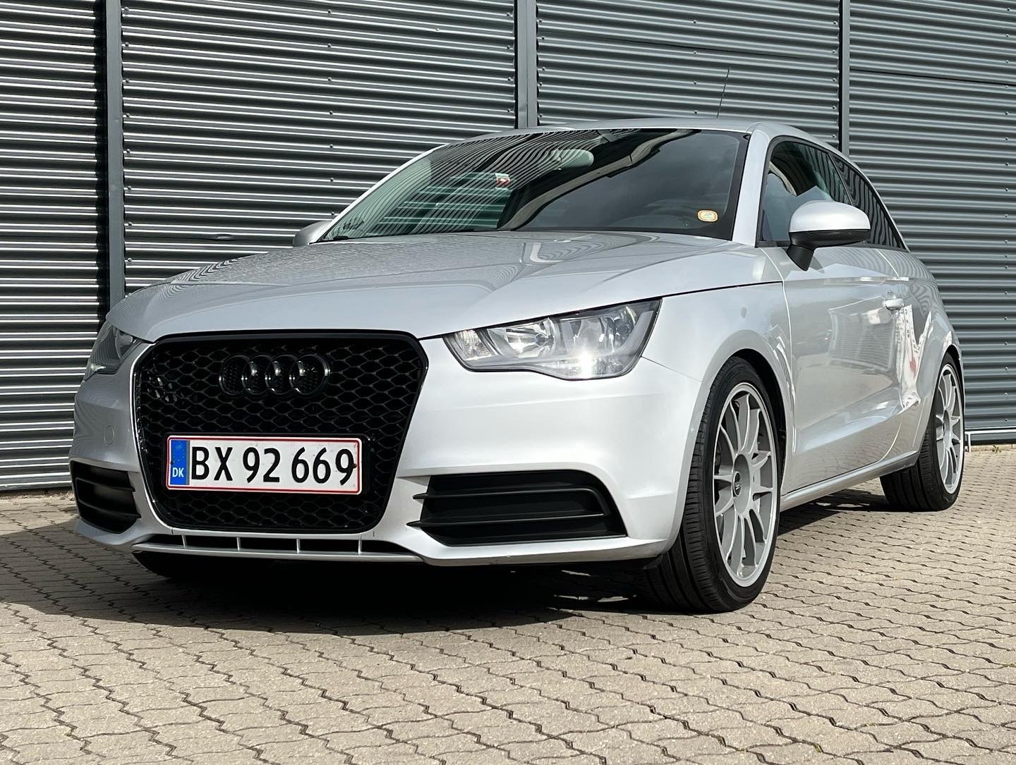 Sølv Audi A1 fra 2011