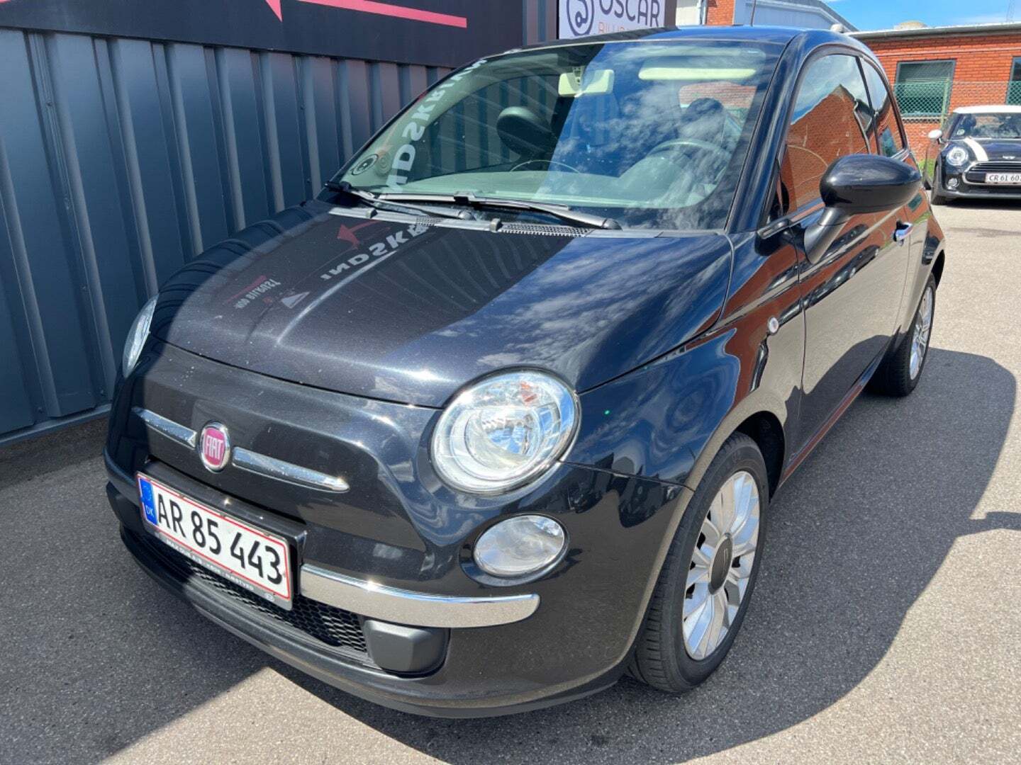Sort Fiat 500 fra 2015