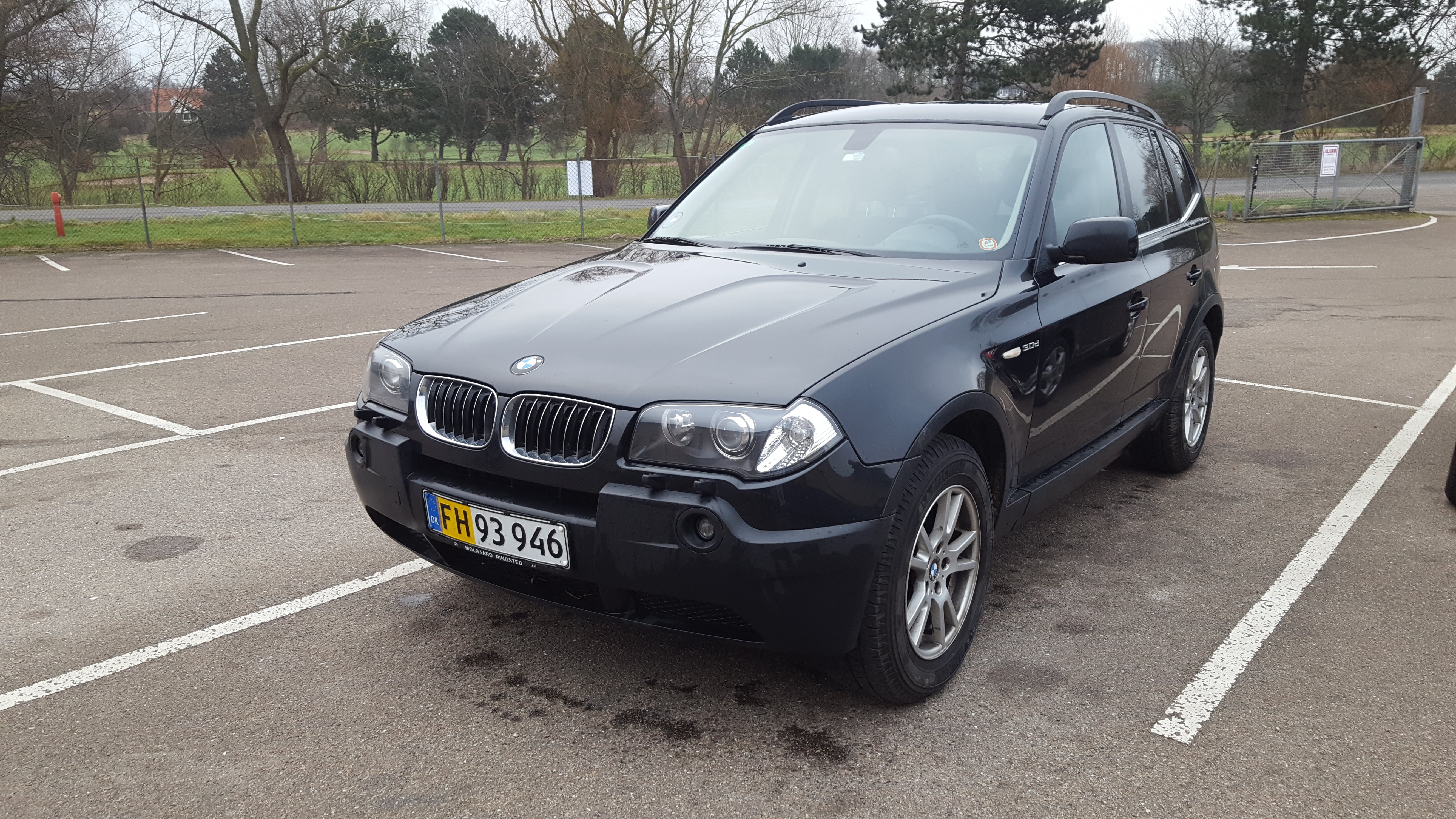 Sort BMW X3 fra 2006